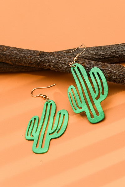 Geraldine Cactus Earrings