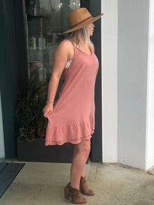 Bev Blush Pink Summer Dress