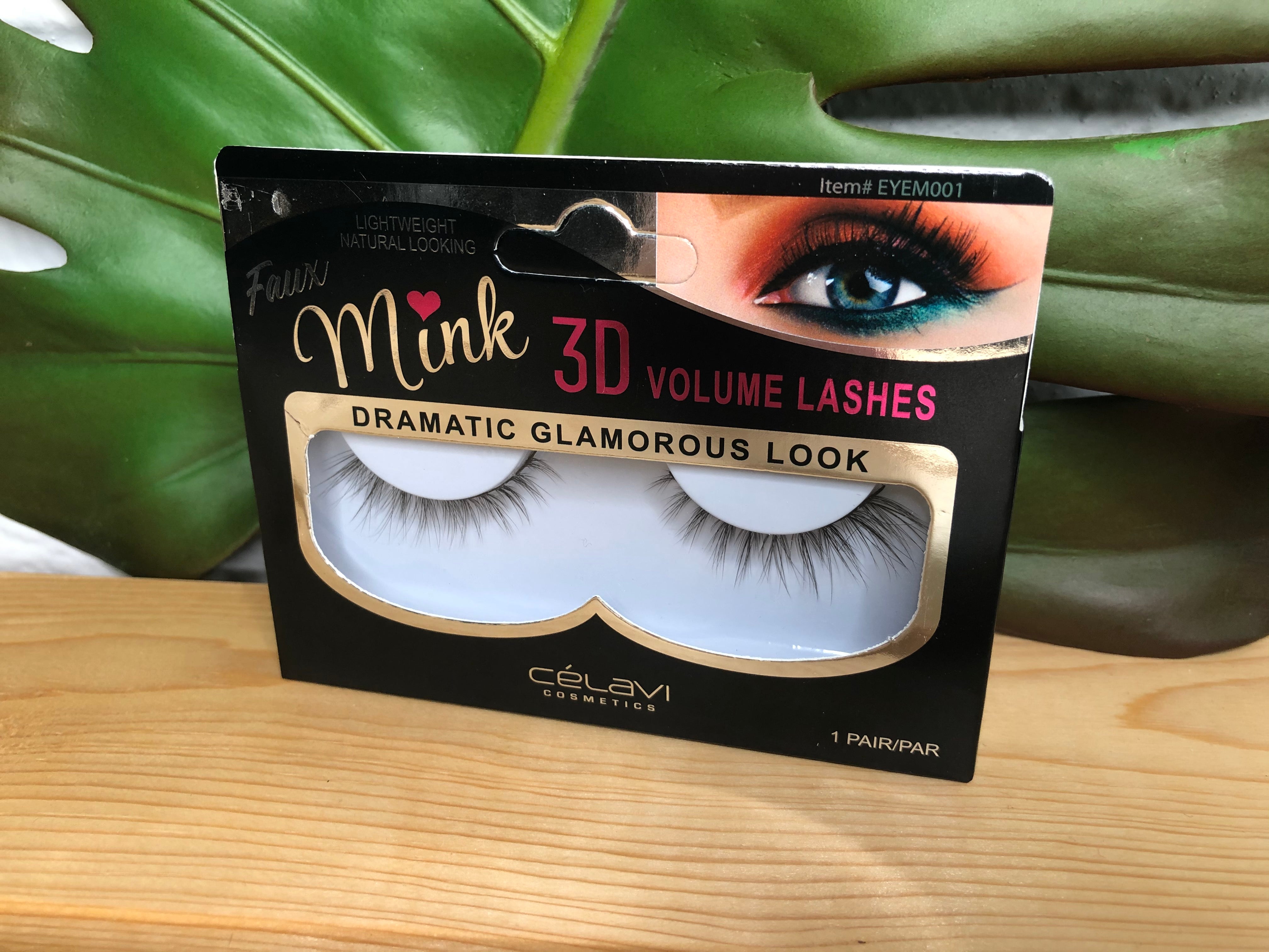 Mink 3D volume lashes